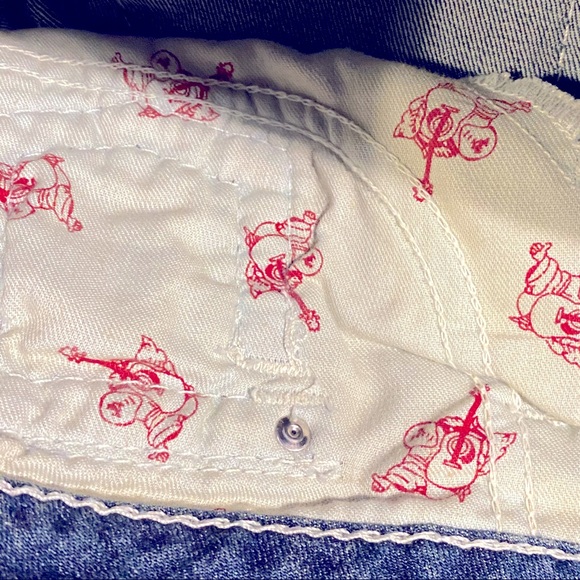 🆕 Vintage TRUE RELIGION ✖️SWAROVSKI CRYSTAL Jeans - Picture 15 of 16
